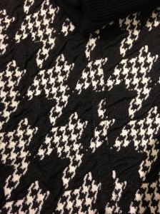 Not houndstooth - Theory. Double knit?