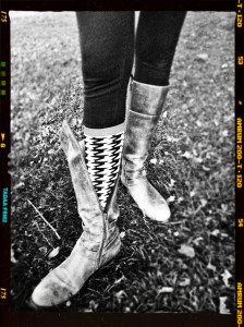 Not houndstooth - Knit.